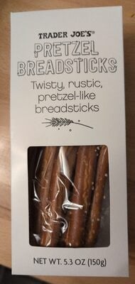 Trader Joe's Pretzel Breadsticks packaging