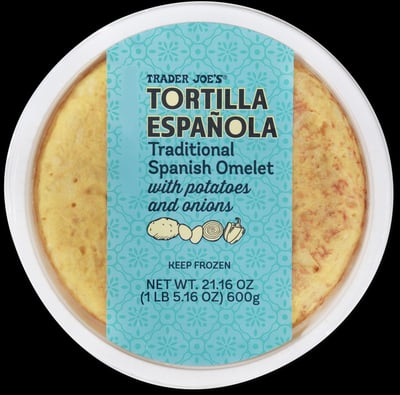Trader Joe's Tortilla Española packaging