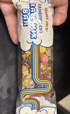 Trader Joe's Rainbows End Trail Mix Bar packaging