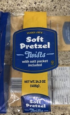 Trader Joe's Soft Pretzel Twist packaging