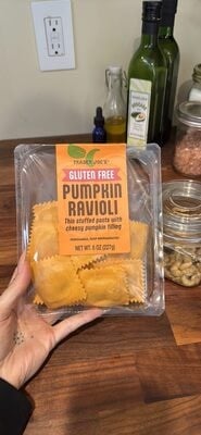 Trader Joe's Pumpkin Ravioli packaging