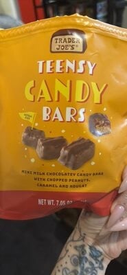 Trader Joe's Teensy Candy Bars packaging
