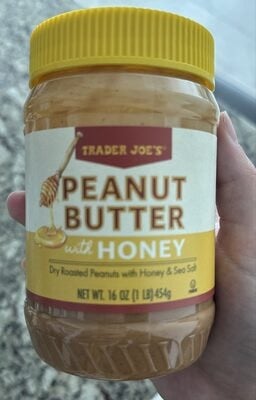 Trader Joe's Peanut Butter With Honey packaging