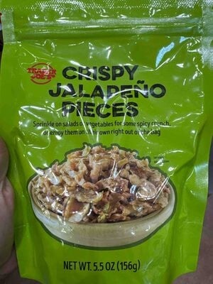 Trader Joe's Crispy Jalapeño Pieces packaging