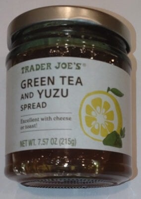Trader Joe's Green Tea And Yuzu Spread package