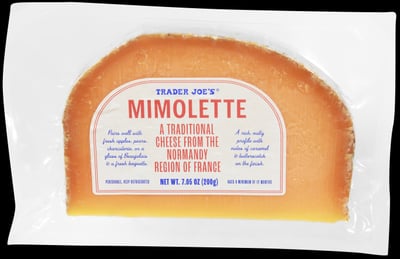 Trader Joe's Mimolette Cheese packaging