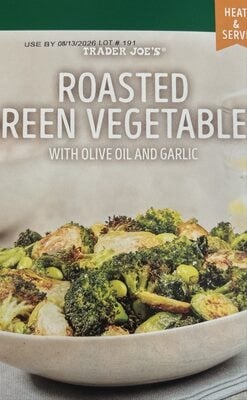 Trader Joe's Roasted Green Vegetables packaging