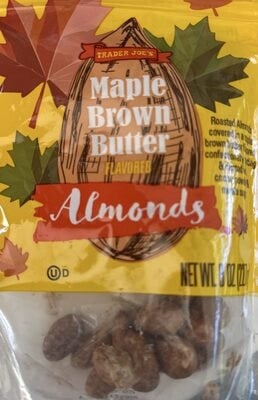 Trader Joe's Maple Brown Butter Almonds packaging