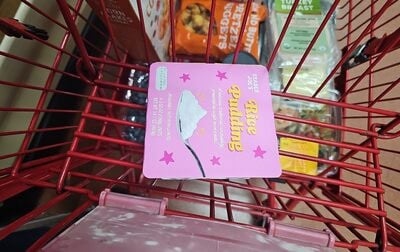 Trader Joe's Rice Pudding packaging