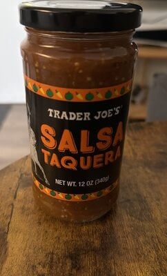 Trader Joe's Salsa Taquera packaging