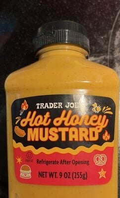 Trader Joe's Hot Honey Mustard packaging