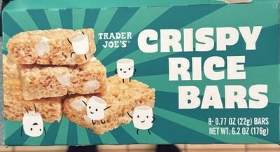 Trader Joe's Crispy Rice Bars packaging