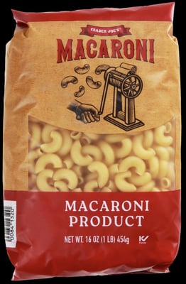 Trader Joe's Macaroni packaging