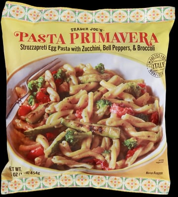 Trader Joe's Pasta Primavera packaging