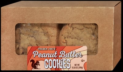 Trader Joe's Peanut Butter Cookies package
