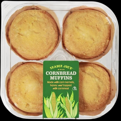 Trader Joe's Cornbread Muffins packaging