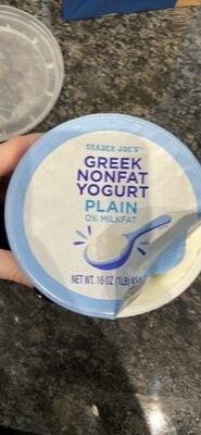 Trader Joe's Greek Nonfat Yogurt Plain package