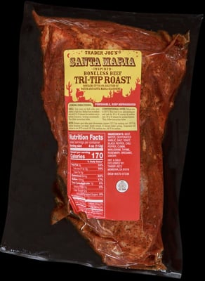 Trader Joe's Santa Maria Tri-Tip Roast package