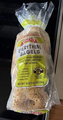 Trader Joe's Everything Bagels packaging