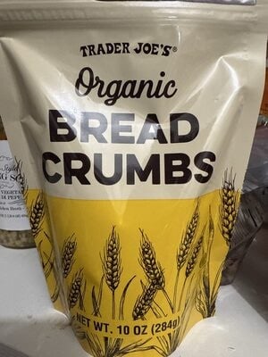 Trader Joe's Organic Bread Crumbs package