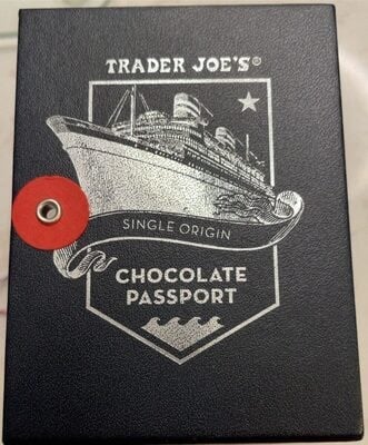 Trader Joe's Single Origin Chocolate Passport package