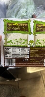 Trader Joe's Sprouted Tofu Extra Firm packaging