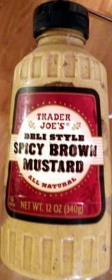 Trader Joe's Deli Style Spicy Brown Mustard package