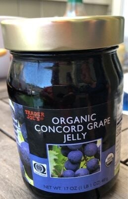 Trader Joe's Organic Concord Grape Jelly package
