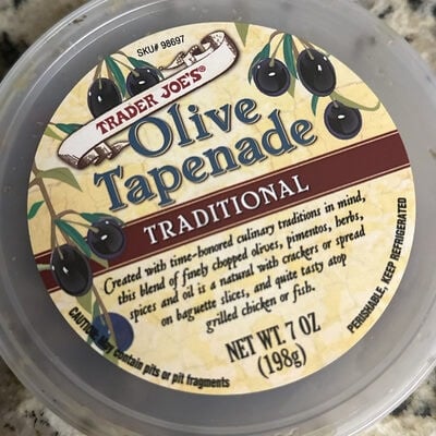 Trader Joe's Olive Tapenade packaging