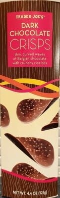 Trader Joe's Crisps, Dark Chocolate packaging