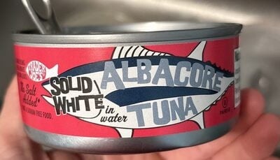 Trader Joe's Solid White Albacore Tuna In Water package