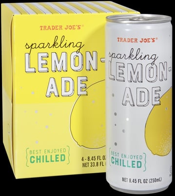Trader Joe's Sparkling Lemonade package