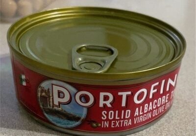 Bella Portofino Solid Albacore Tuna In Extra Virgin Olive Oil With Sea Salt packaging