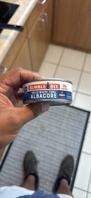 Bumble Bee Solid White Albacore Tuna In Water package