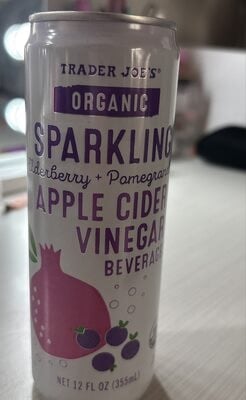 Trader Joe's Sparking Apple Cider Vinegar Beverage package