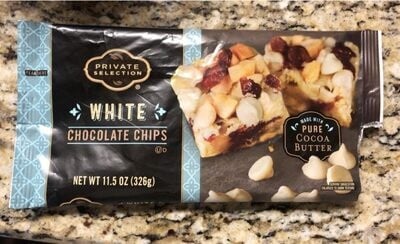 Private Selection White Chocolate Chips package