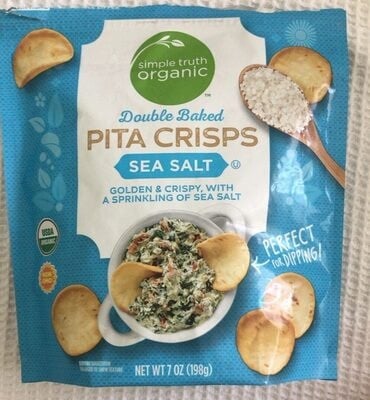 Simple Truth Sea Salt Pita Crisps package