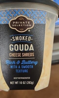 Private Selection Smoked Gouda Cheese Shreds package