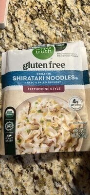 Simple Truth Organic Fettuccine Style Shirataki Noodles packaging