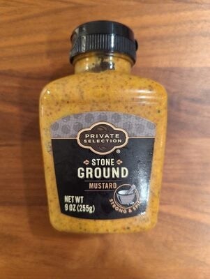 Private Selection Stone Ground Mustard packaging