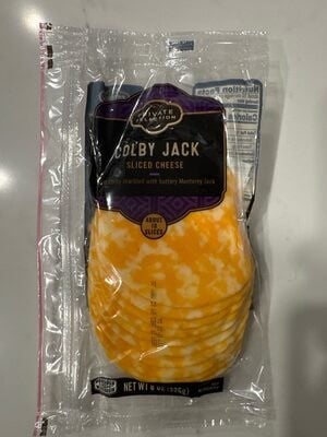 Private Selection Colby Jack Sliced Cheese package
