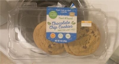 Simple Truth Chocolate Chip Cookied package