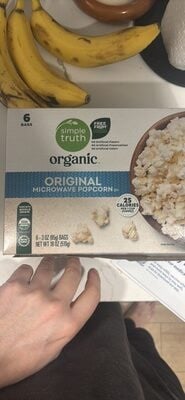 Simple Truth Original Microwave Popcorn package