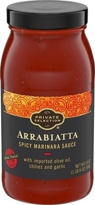 Private Selection Arrabiatta Spicy Marinara Sauce packaging