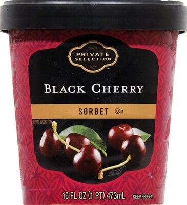 Private Selection Black Cherry Sorbet package