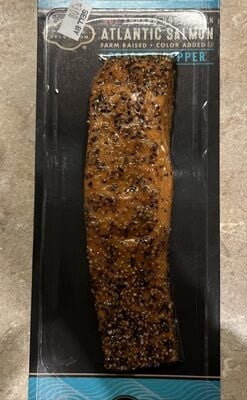 Private Selection Cracked Pepper Hot Smoked Norwegian Atlantic Salmon package