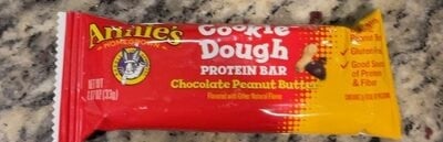 Annie's Chocolate Peanut Butter Cookie Dough Protein Bar package