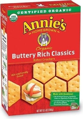 Annie's Ann Orgnc Buttery Rich Crckr package