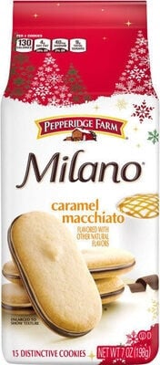Pepperidge Farm Milano Caramel Macchiato Cookies package