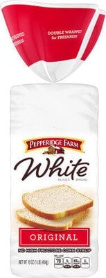 Pepperidge Farm White Original Bread package